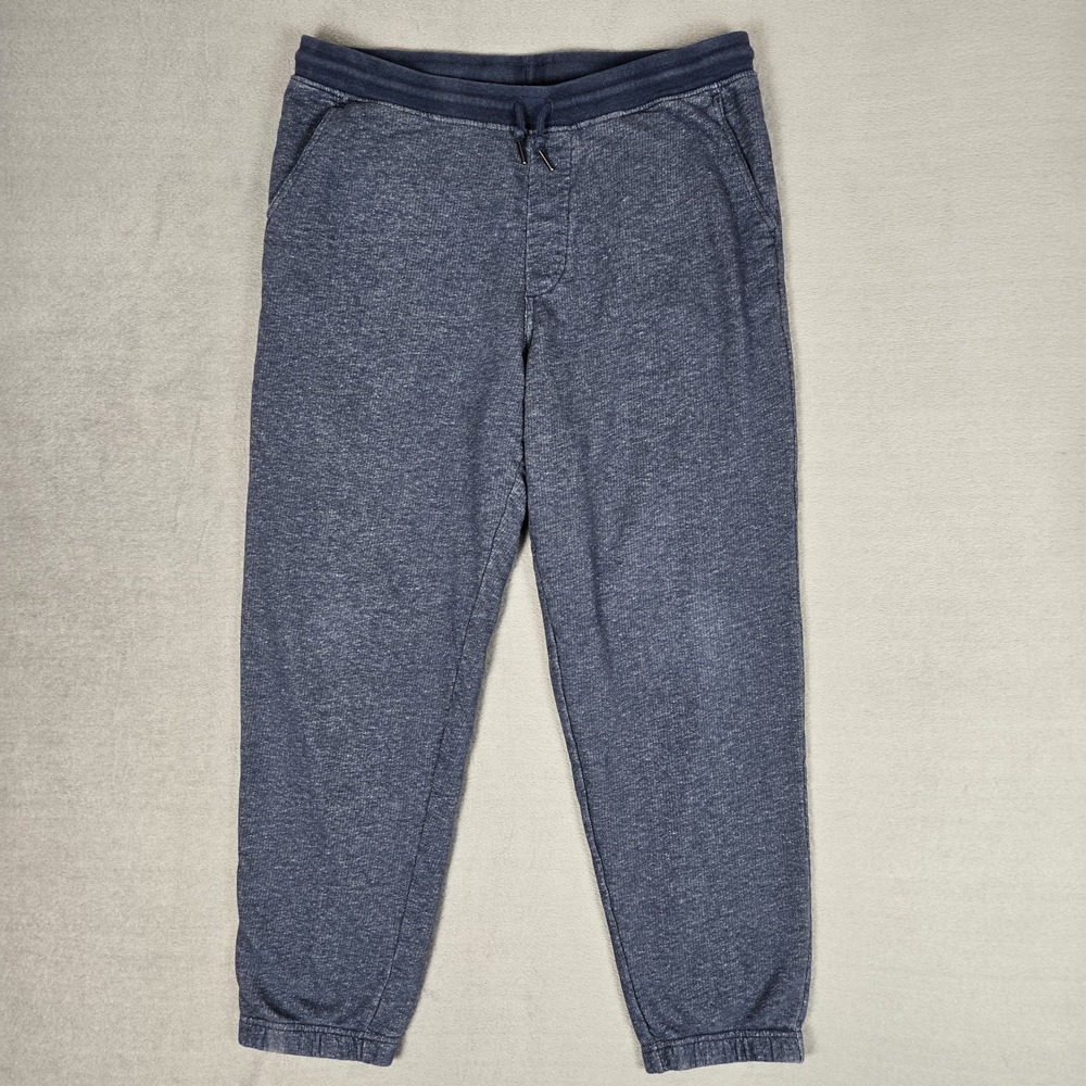 Patagonia Mahnya Fleece Pants Mens Large Blue Sweatpants Joggers 56667 *READ